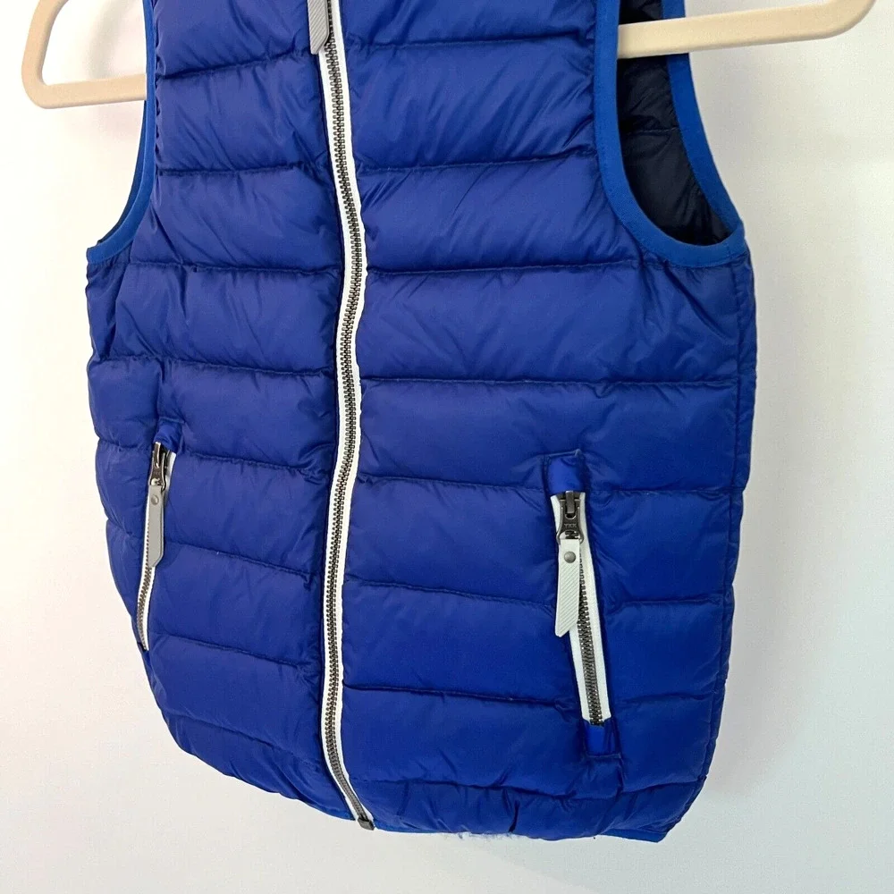 Hanna Andersson Royal Blue Puffer Vest
